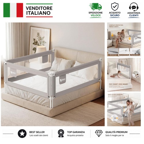 Sponda letto bambini barriera - letto,