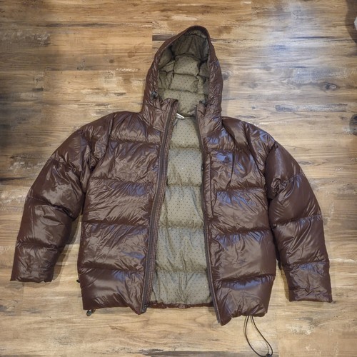 Piumino imbottito nike marrone - imbottito,