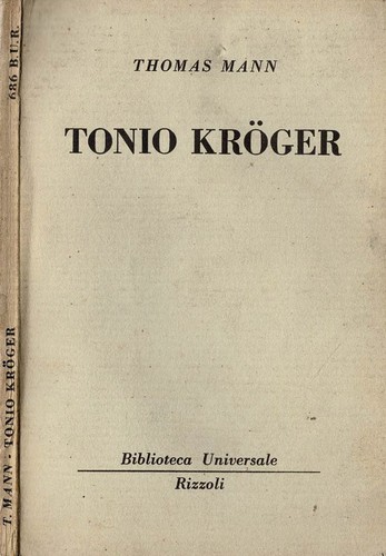 Tonio kroger thomas mann - tonio,