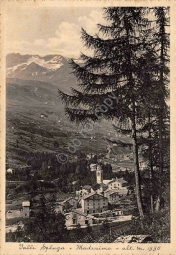 Cartolina valle spluga - cartolina,