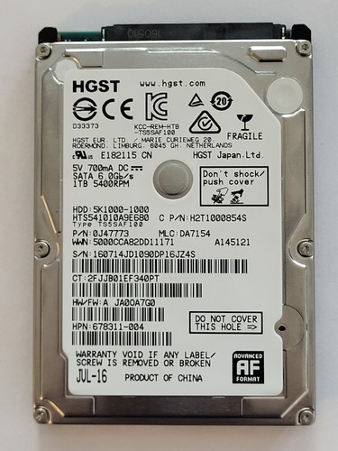 Hts541010a9e680 0j47773 - hts541010a9e680,, pn: