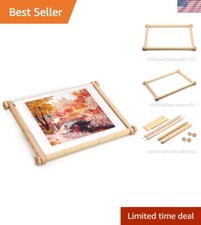 Telaio a scorrimento per arazzo da ricamo All-in-One 15,7" x 22" per artigiani avanzati