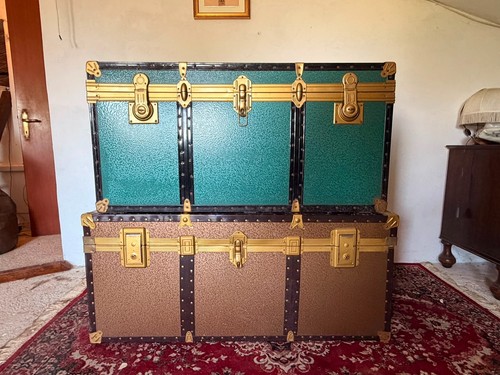 Bauli viaggio vintage anni 70 - viaggio,
