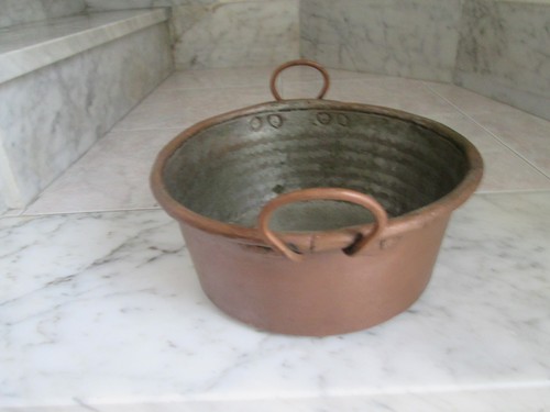 Pentola epoca rame con - d'epoca,