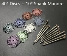 Kit mandrino gambo ruota disco lucidatura spirale composito dentale 2,35 mm