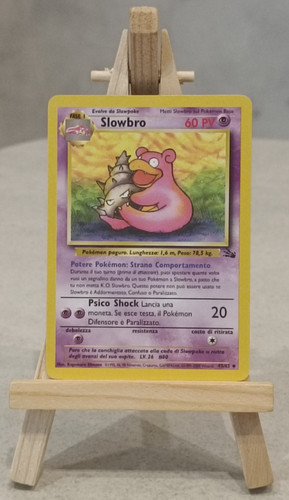 Carta pokémon slowbro 62 - carta,