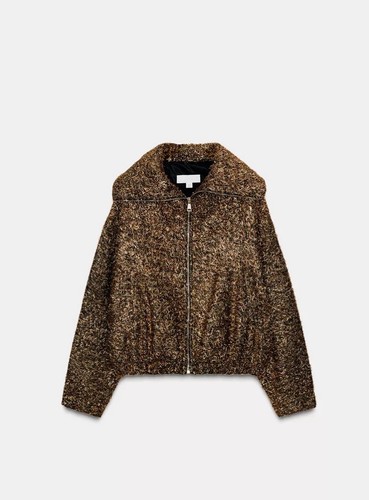 Zara giacca bomber filo - giacca,