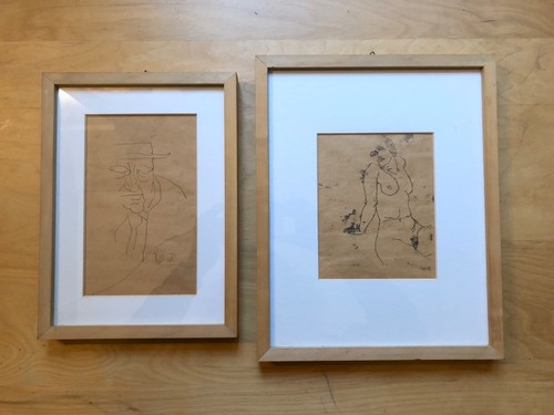 Coppia disegni stilizzati - disegni,