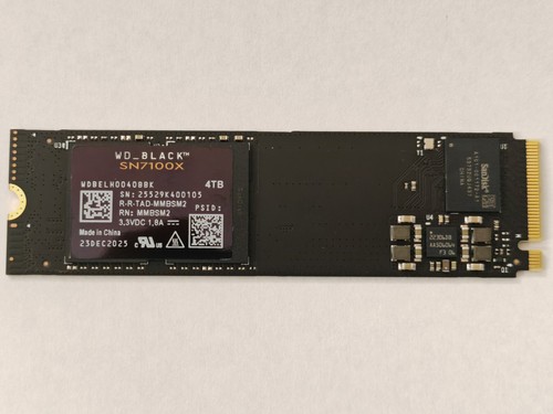 Black sn7100x 4tb 7250mb - black,