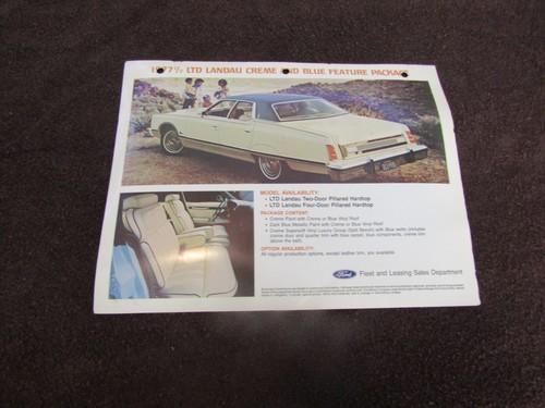 1977 ford ltd landau - ford,