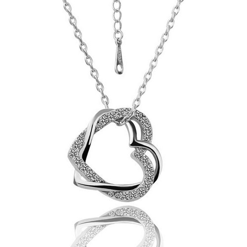 Cuore pendente collana set - collana,