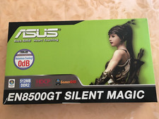 ASUS NVIDIA GeForce 8500 GT, EN8500GT SILENT/HTP/512M, 512MB DDR2 DVI-I VGA PCIe