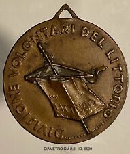 OMS CC.NN. DIVISIONE VOLONTARI DEL LITTORIO MEDAGLIA GUERRA DI SPAGNA 1935.1937