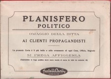 Planisfero politico 1932