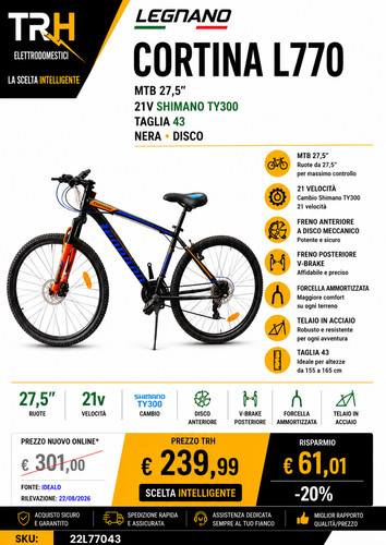 Legnano cortina l770 - cortina,