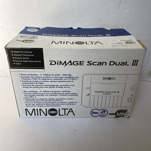 Minolta dimage scan dual - minolta, iii
