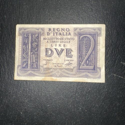 Vecchia banconota lire - vecchia, 2