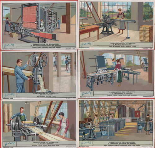 Figurine liebig serie - serie, completa
