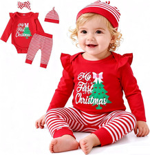 Completo Natale Neonata Il Mio