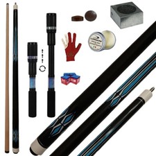Stecca Pool JOLLY CIELO S23 2 pezzi lunghezza 145 cm cuoio 13 mm con prolunga