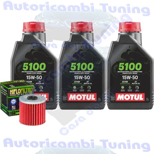 Kit tagliando olio - motul, 5100