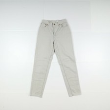 Levi's 550 Relaxed Fit Usato (Cod.W641) TG.M Vita Alta Donna Beige Jeans Pesante