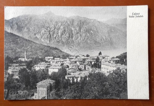 Cartolina laino valle - laino,