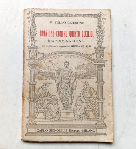 Orazione contro quinto cecilio - contro,