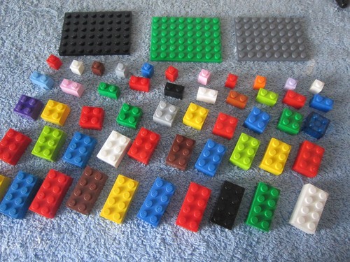 Lego fifty mattoncini misti - mattoncini,