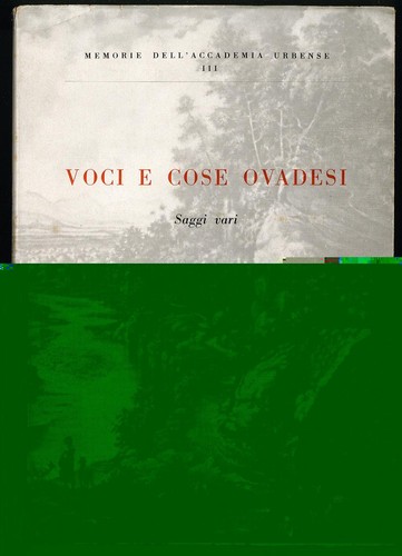Voci cose ovadesi - cose,