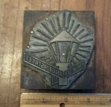 Blocco stampante vintage ANGEL