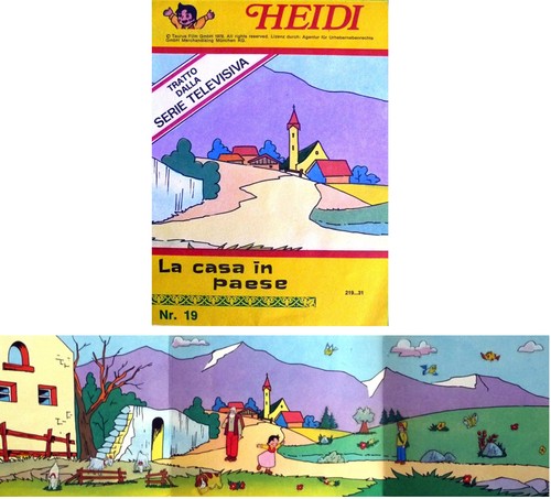 Heidi trasferelli edizione - trasferelli,
