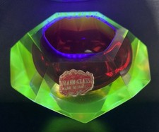 Ciotola blocco 5" vetro uranio