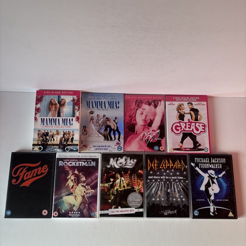 Music musical dvd bundle x9 - bundle,