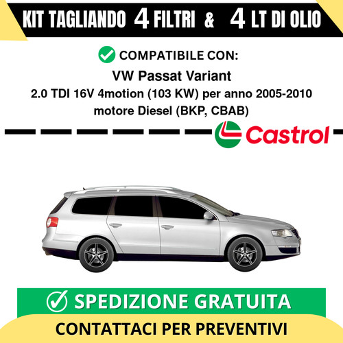 Tagliando per passat - tagliando, vw
