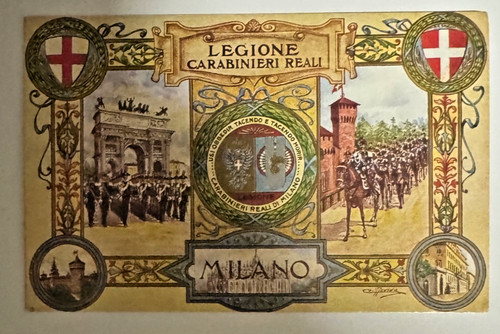 Cartolina reggimentali legione - cartolina,