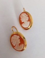 ORECCHINI RARI CAMMEO ORO