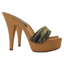 Zoccoli Camouflage Alti Made