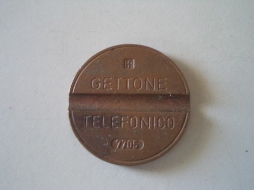 Gettone telefonico 7705 - gettone,