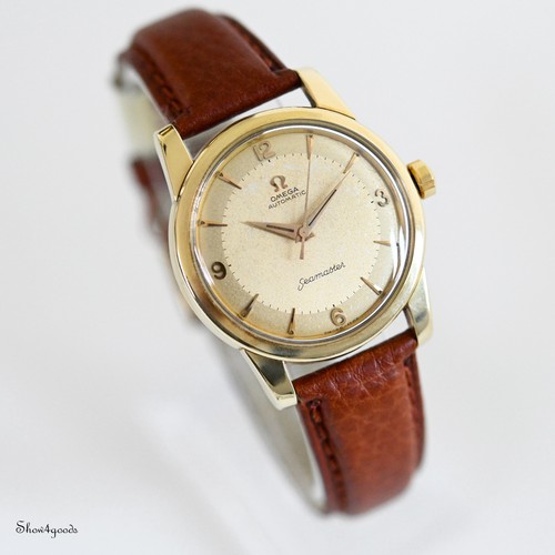 Omega seamaster gold - gold, capped