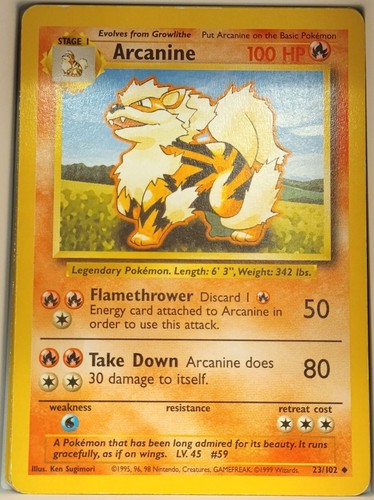Arcanine set base - arcanine, –