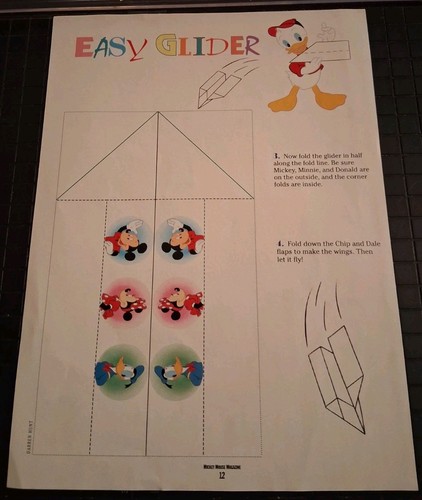 Pubblicità disney easy - pubblicità, glider
