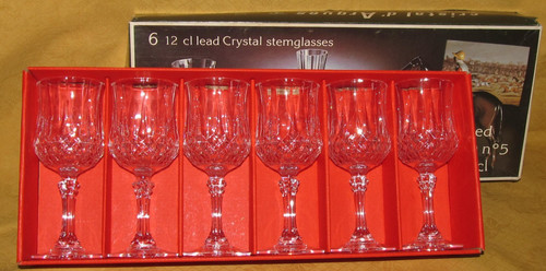 Série verres à vin - de,