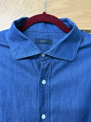 Fay camicia cotone - fay, taglia