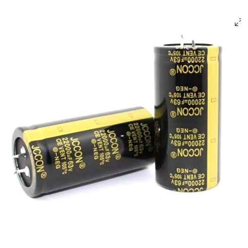 2pcs 22000uf 63v jccon nero - 63v,