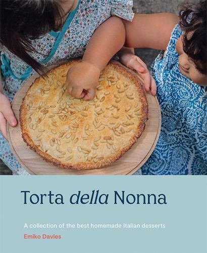 Torta della nonna a - della, nonna: