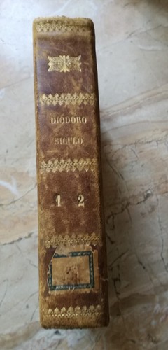 Libro antico diodoro - antico,