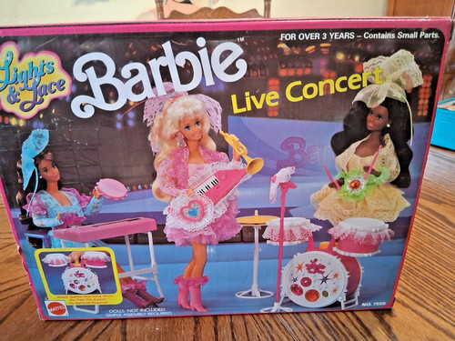 Barbie luci pizzo stage doll - e,