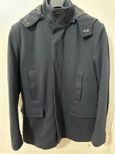 Cappotto uomo blu piazza - blu,