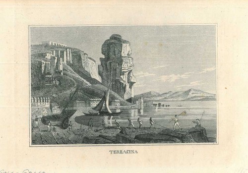 Veduta terracina - veduta, di
